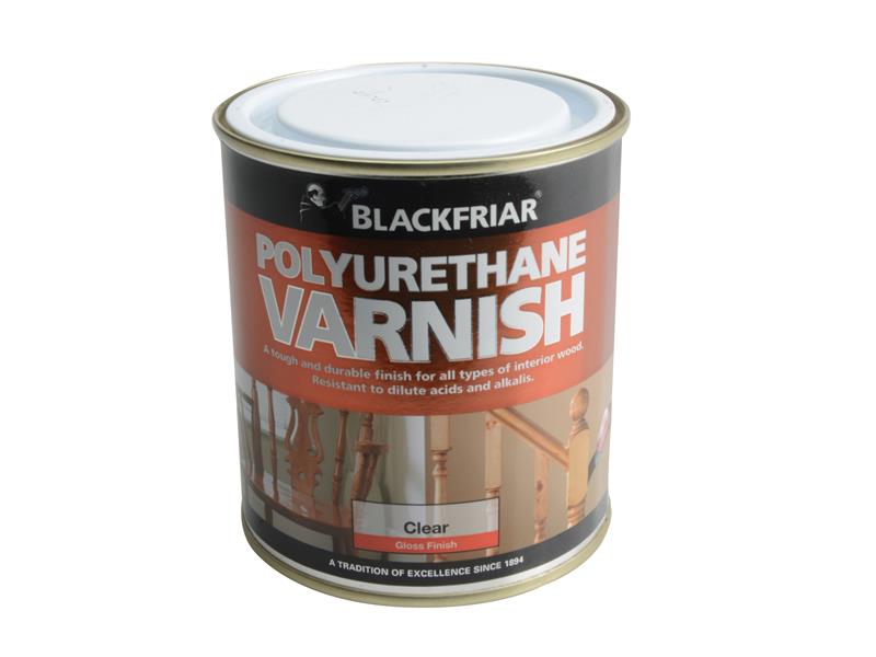 Blackfriar Polyurethane Varnish P99 Clear Gloss 500ml BKFPCGV500