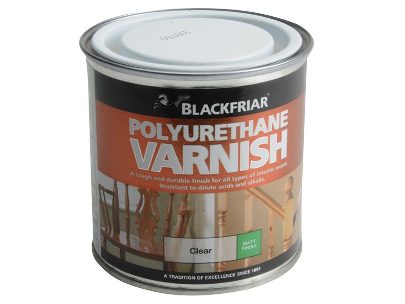 Blackfriar Polyurethane Varnish P101 Clear Matt 250ml BKFPCMV250