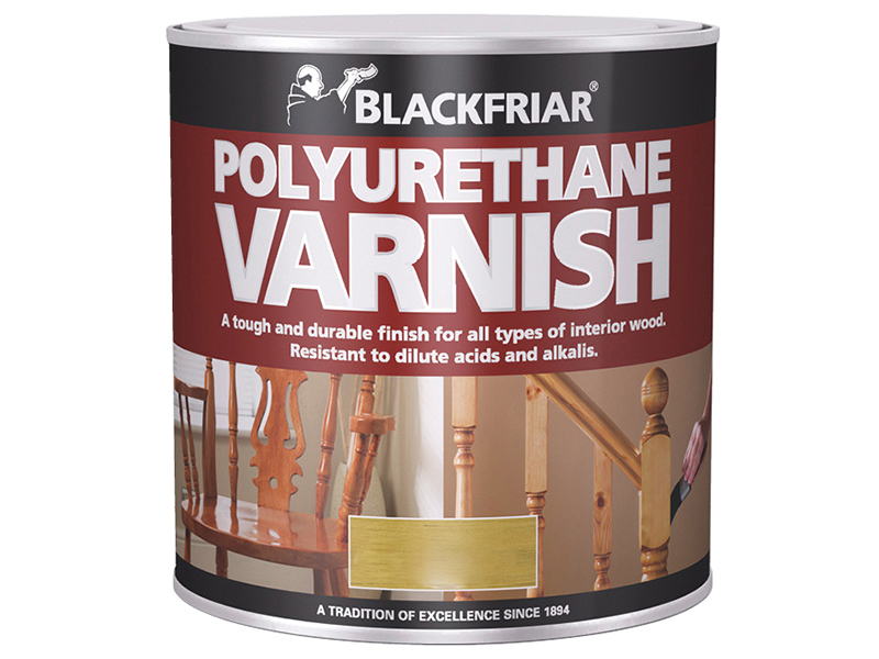 Blackfriar Polyurethane Varnish P50 Dark Oak Gloss 500ml BKFPVGDO500