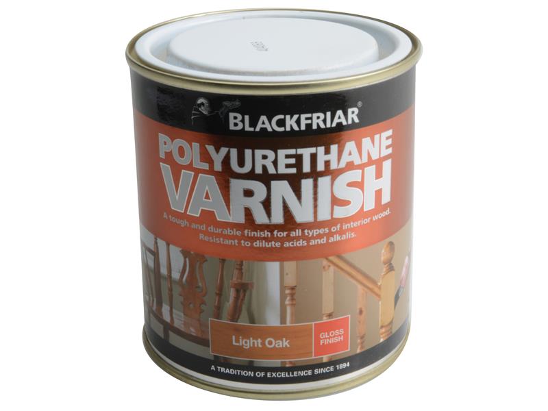 Blackfriar Polyurethane Varnish P40 Light Oak Gloss 500ml BKFPVGLO500