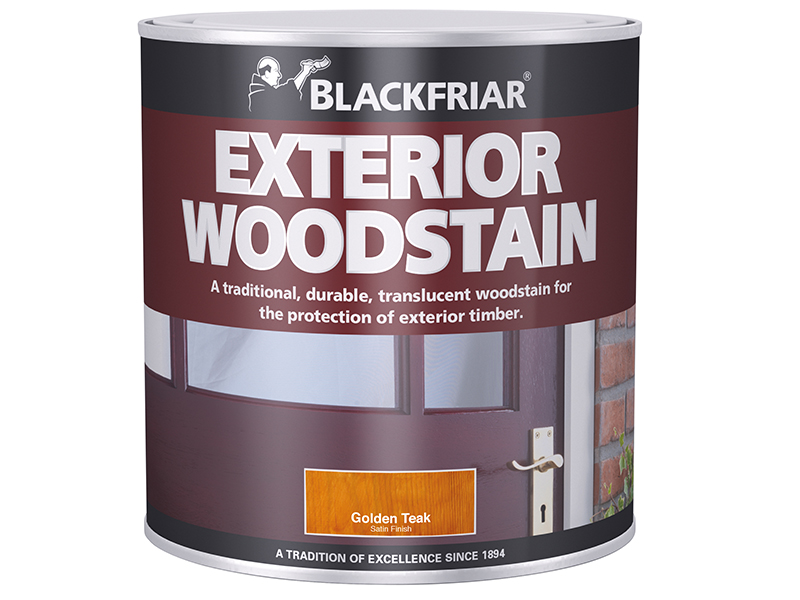 Blackfriar Traditional Exterior Woodstain Nut Brown 1 litre BKFTEWSNB1L