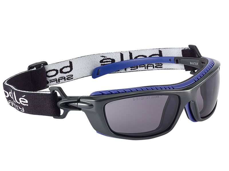 Bolle Safety BAXTER PLATINUM Safety Goggles - Smoke BOLBAXPSF