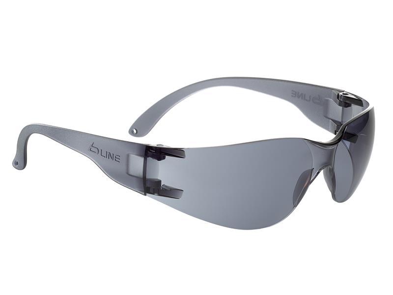 Bolle Safety BL30 B-Line Safety Glasses - Smoke BOLBL30408