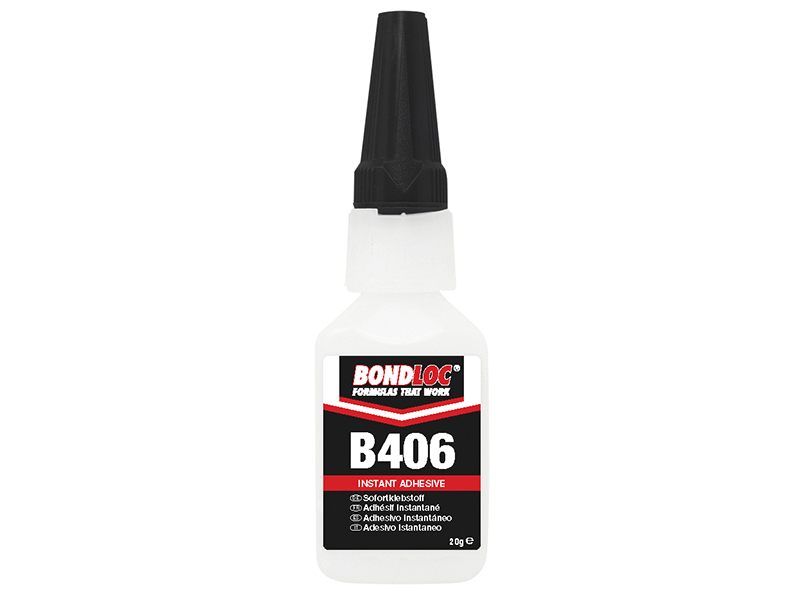 Bondloc B406 Low Viscosity Cyanoacrylate 20g BONB40620