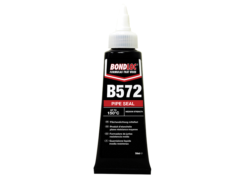 Bondloc B572 Pipe Seal Slow Cure 50ml BONB57250