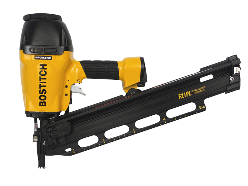 Bostitch F21PL-E Pneumatic Roundhead &amp; MCN Stick Nailer 38-90mm BOSF21PLE