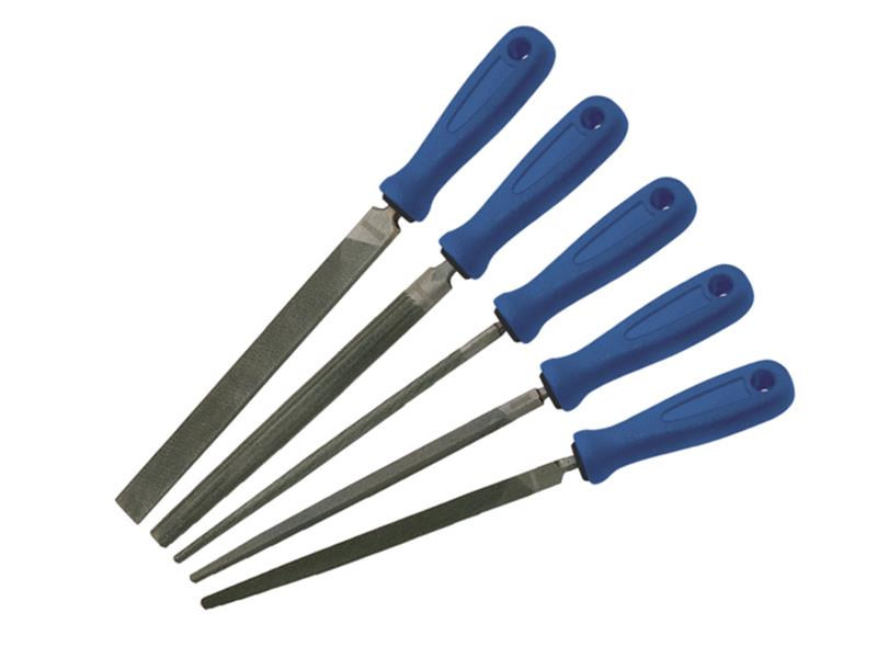 Expert Second Cut File Set, 5 Piece BRIE020613