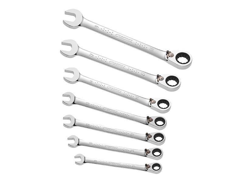 Expert Ratchet Combination Spanner Set, 7 Piece BRIE111107B