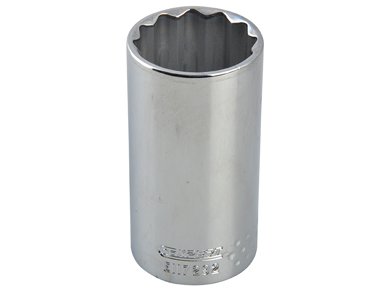 Expert Bi-Hexagon Deep Socket 1/2in Drive 17mm BRIE117283B