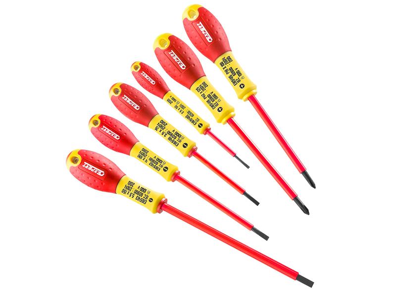 Expert Insulated Screwdriver Set, 6 Piece BRIE160910B