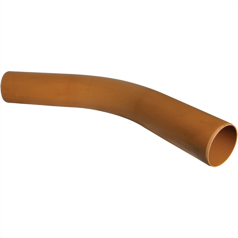 Floplast D283 45 Deg Long Radius Bend 110mm Underground Drainage