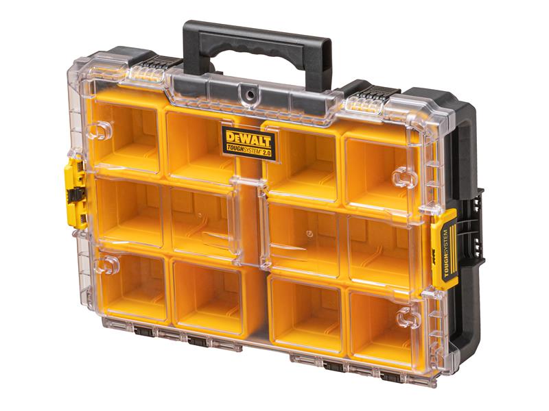 DeWALT Power Tools DS100 TOUGHSYSTEM 2.0 Toolbox with Clear Lid DEW183394