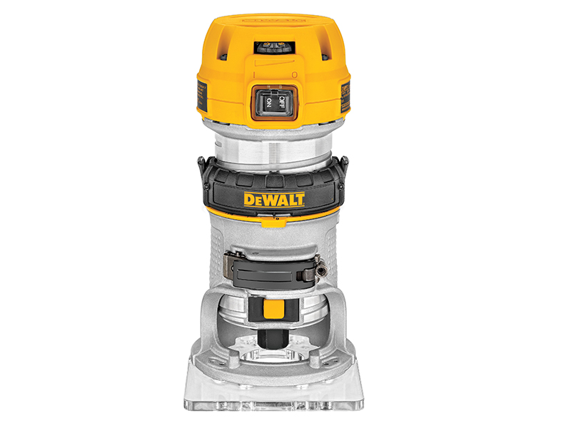 DeWALT Power Tools D26200 1/4in Compact Fixed Base Router 900W 110V DEWD26200L