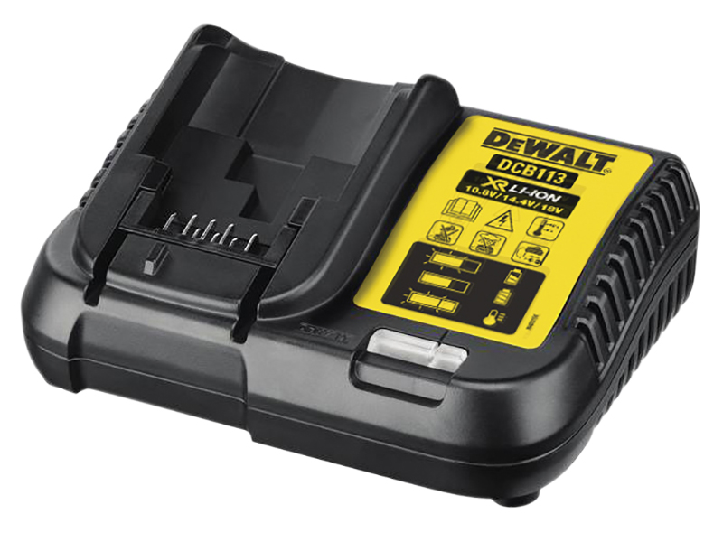 DeWALT Power Tools DCB113 XR Multi-Voltage Charger 10.8-18V Li-ion DEWDCB113
