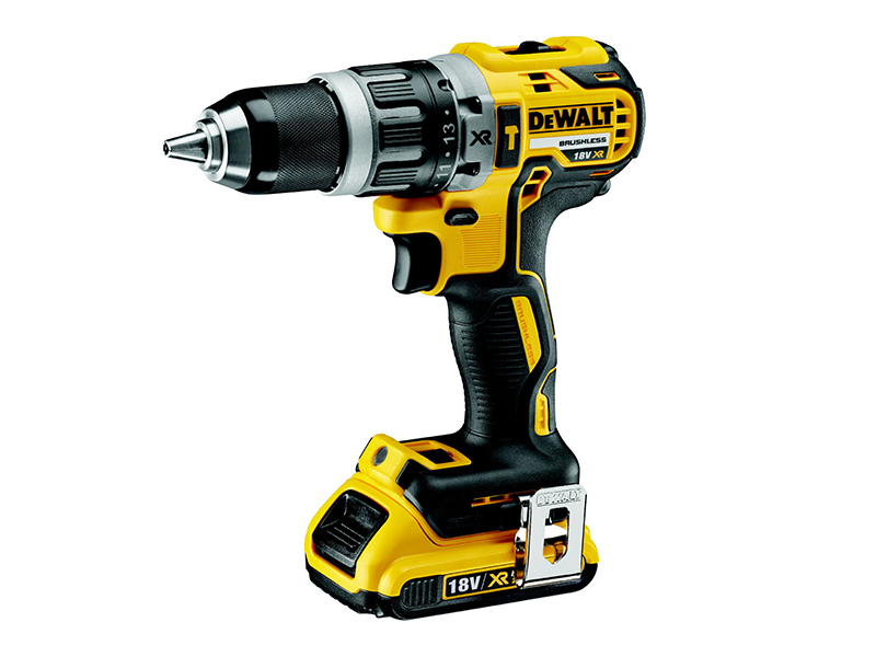 DeWALT Power Tools DCD796D2 XR Brushless Combi Drill 18V 2 x 2.0Ah Li-ion DEWDCD796D2