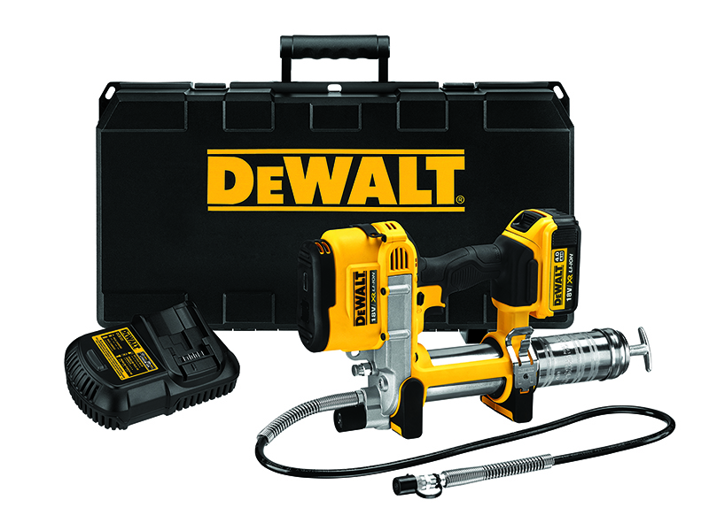 DeWALT Power Tools DCGG571M1 Cordless XR Grease Gun 18V 1 x 4.0Ah Li-ion DEWDCGG571M1