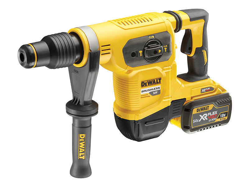 DeWALT Power Tools DCH481X2 FlexVolt XR SDS Max 3-Mode Hammer 54V 2 x 3.0Ah Li-ion DEWDCH481X2