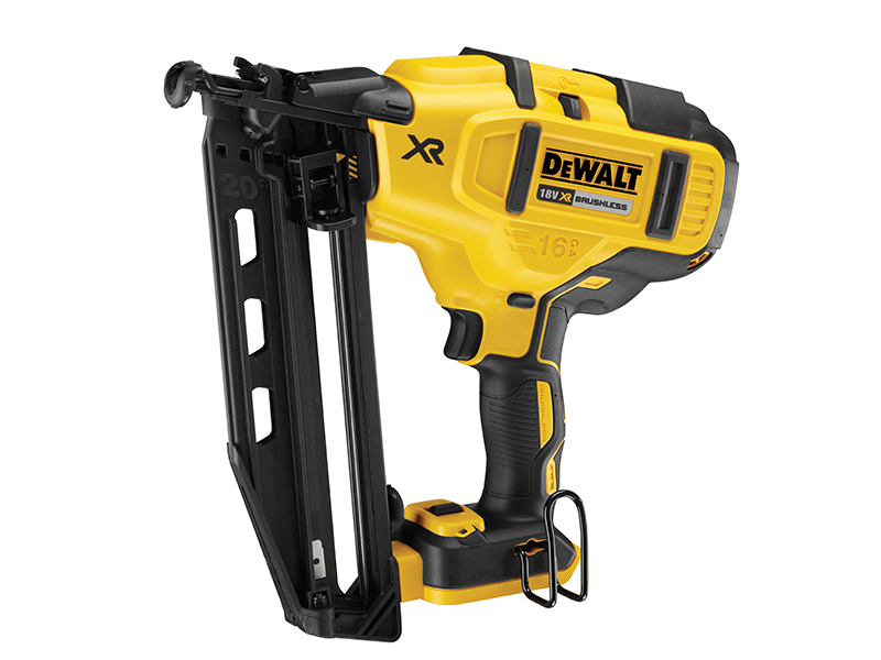 DeWALT Power Tools DCN660N Cordless XR Brushless Second Fix Nailer 18V Bare Unit DEWDCN660N