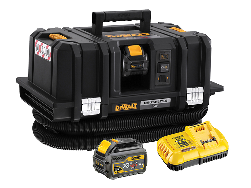 DeWALT Power Tools DCV586MT2 XR FlexVolt Dust Extractor 54V 2 x 2.0Ah Li-ion DEWDCV586MT2