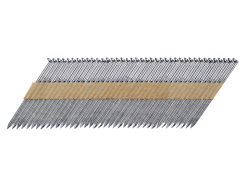 DeWALT Power Tools DNPT28R63 Galvanised 33 Angle Ring Shank Nails 2.8 x 63mm (Pack 2200) DEWDNPT28R63