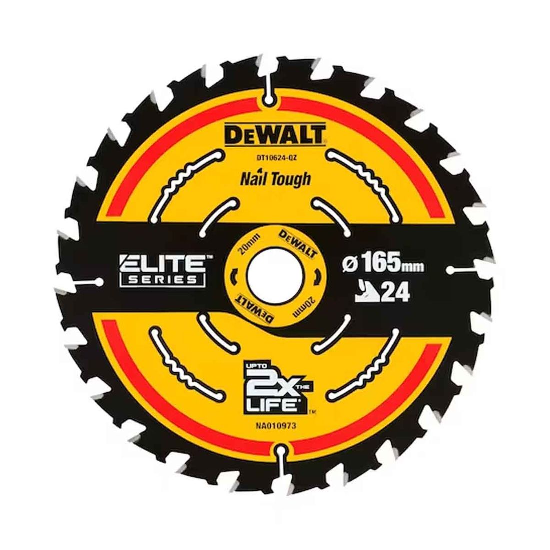 Dewalt DT10401 Circular Saw Blade - Suitable for DCS365 184mm x 20mm x 24T