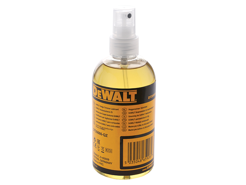 DeWALT Power Tools DT20666 Hedge Trimmer Lubricant 300ml DEWDT20666QZ