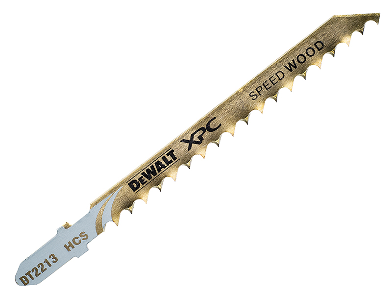 DeWALT Power Tools XPC HCS Wood Jigsaw Blades Pack of 5 T144D DEWDT2213QZ