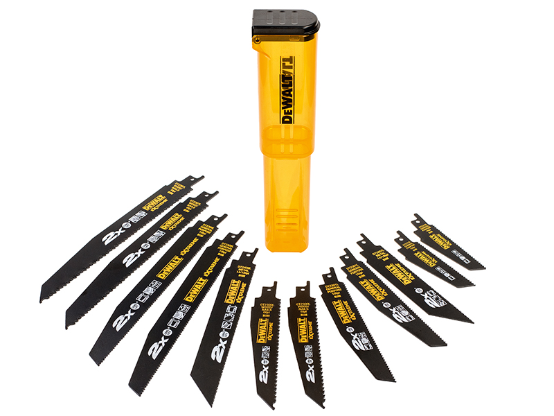 DeWALT Power Tools DT2441L 2X Life Reciprocating Saw Blade Set, 12 Piece DEWDT2441LQZ