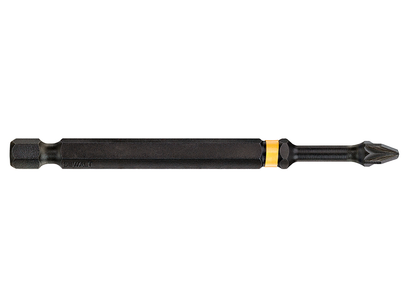 DeWALT Power Tools Extreme Impact Torsion Bits PZ2 x 85mm (Pack 2) DEWDT70566QZ