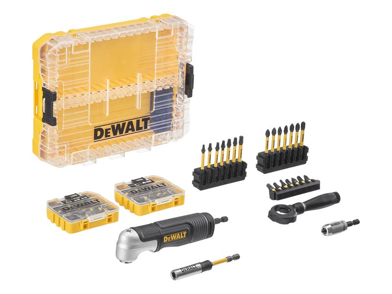 DeWALT Power Tools DT70775 Mix Bit Set with Right-Angle Attachment, 80 Piece DEWDT70775QZ