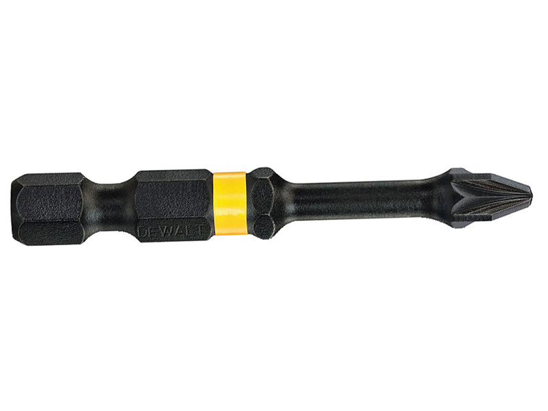 DeWALT Power Tools Extreme Impact Torsion Bits PZ3 x 50mm (Pack 5) DEWDT7392TQZ