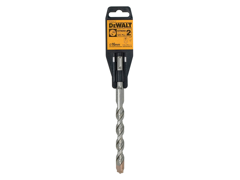 DeWALT Power Tools SDS Plus EXTREME 2 Drill Bit 16 x 200mm DEWDT9579QZ