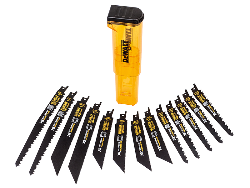 DeWALT Power Tools DT99550 XR Reciprocating Saw Blade Set, 13 Piece DEWDT99550QZ