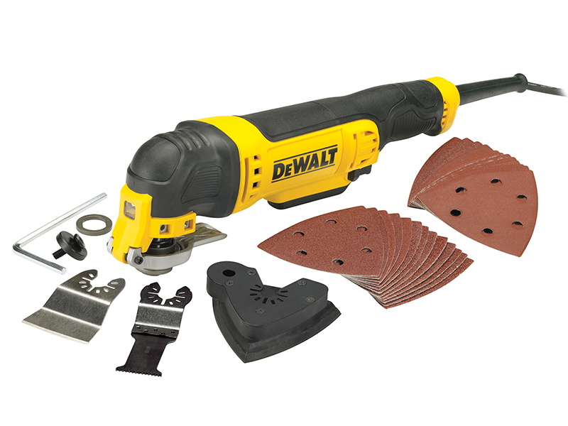 DeWALT Power Tools DWE315B Corded Multi-Tool with Bag 300W 240V DEWDWE315B