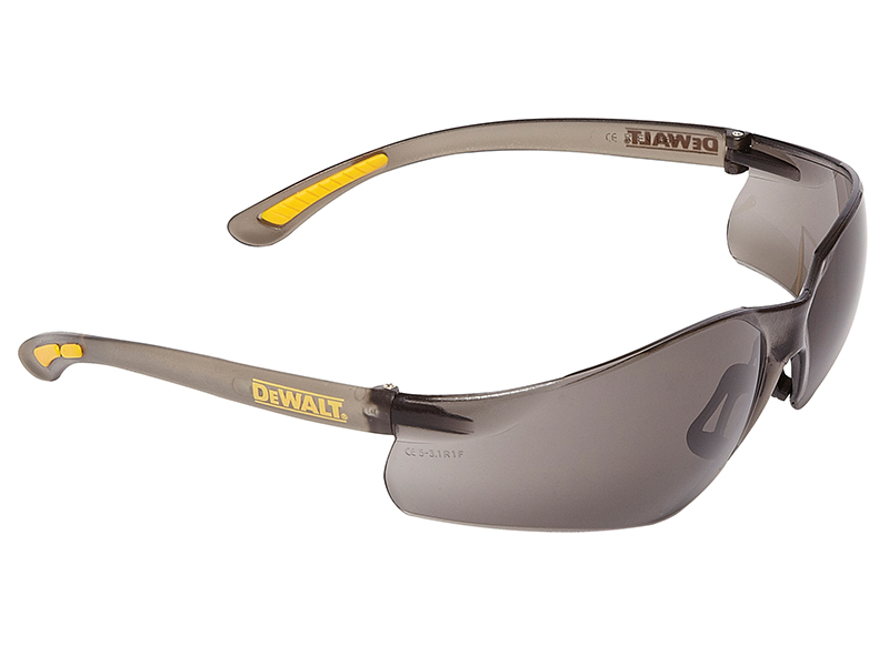 DeWALT Power Tools Contractor Pro ToughCoat Safety Glasses - Smoke DEWSGCPS