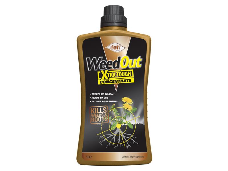 DOFF WeedOut Xtra Tough Weedkiller Concentrate 600ml DOFFFC600DOF