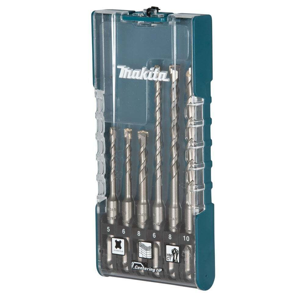 Makia 6pc SDS Plus Drill Bit Set - E-15730