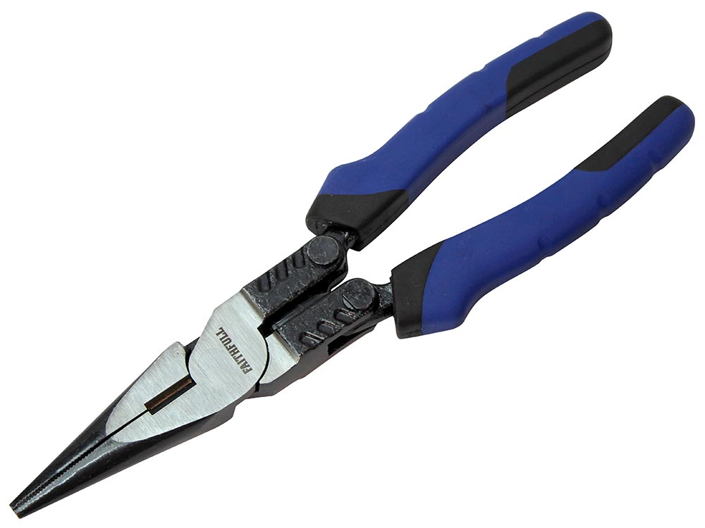 Faithfull High Leverage Long Nosed Pliers 230mm (9in)