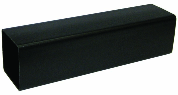 Floplast RPS2.5BL 65mm Square Downpipe 2.5 Metre - Black