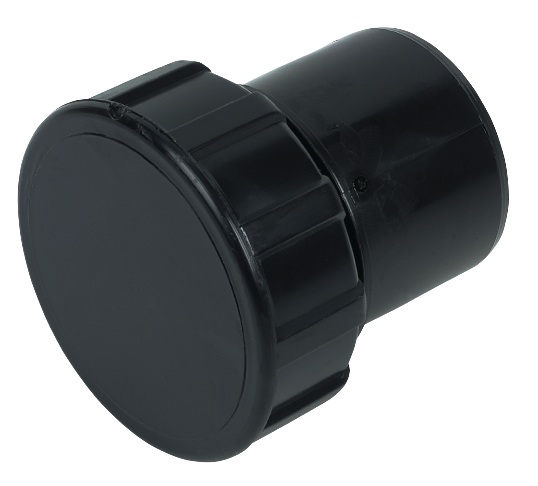Floplast WS30BL 32mm (36mm) ABS Solvent Weld Waste System Access Plug - Black