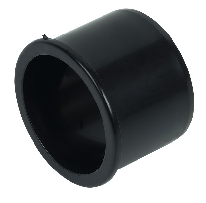 Floplast WS40BL 50mm (55mm) x 40mm (43mm) ABS Solvent Weld Waste Reducer - Black