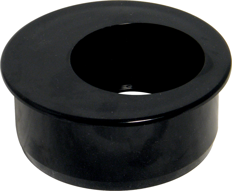 Floplast SP96BL 110mm/4 Inch Ring Seal Soil System - Reducer to 68mm Round Downpipe - Black