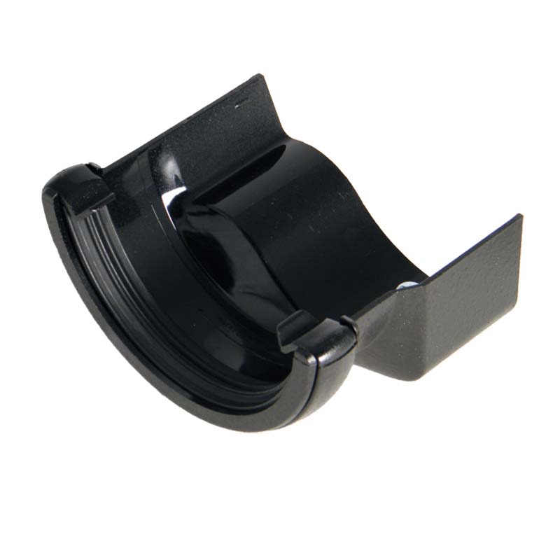 Floplast RD4CI 112mm Half Round Gutter to Cast Iron Ogee - Left Hand Adapter - Faux Cast Iron