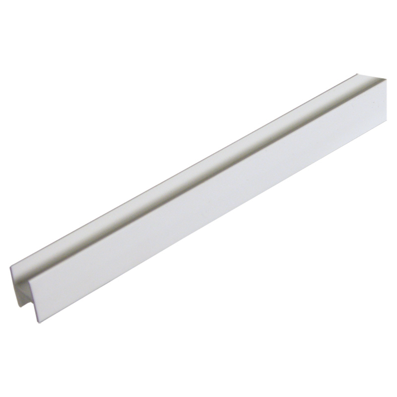 Floplast RT20W In-Line Jointing Trim White 5m