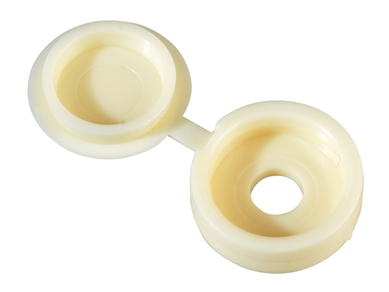 Forgepack Hinged Cover Caps No. 6-8's - Cream (Pack of 20)