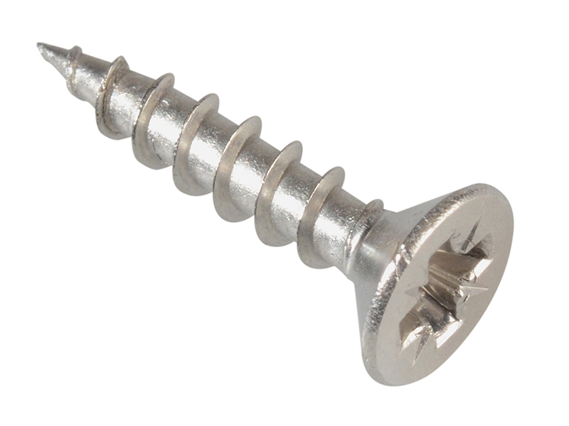 Forgepack Multi-Purpose Pozi Screws CSK ST Stainless Steel 3.5 x 16mm (Pack of 50)