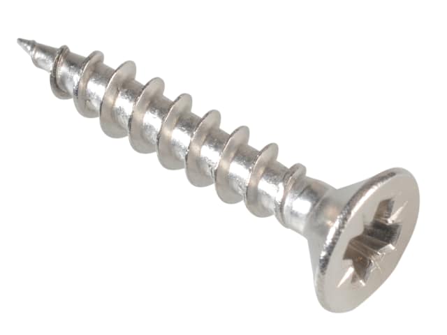 Forgepack Multi-Purpose Pozi Screws CSK ST Stainless Steel 3.5 x 20mm (Pack of 45)