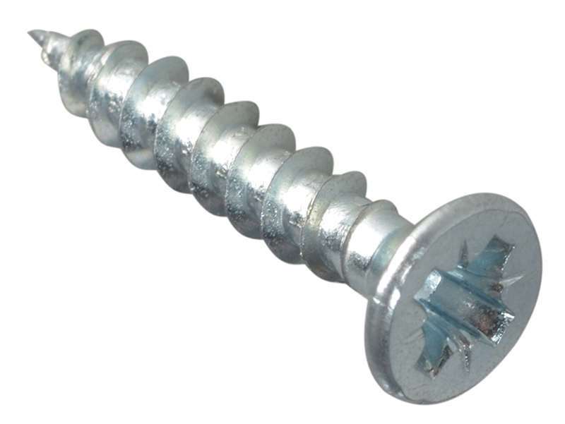 Forgepack Multi-Purpose Pozi Screws CSK ST ZP 3.5 x 20mm (Pack of 45)