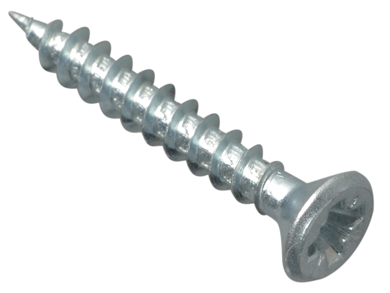 Forgepack Multi-Purpose Pozi Screws CSK ST ZP 3.5 x 25mm (Pack of 40)