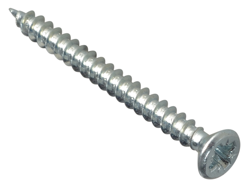 Forgepack Multi-Purpose Pozi Screws CSK ST ZP 3.5 x 40mm (Pack of 25)